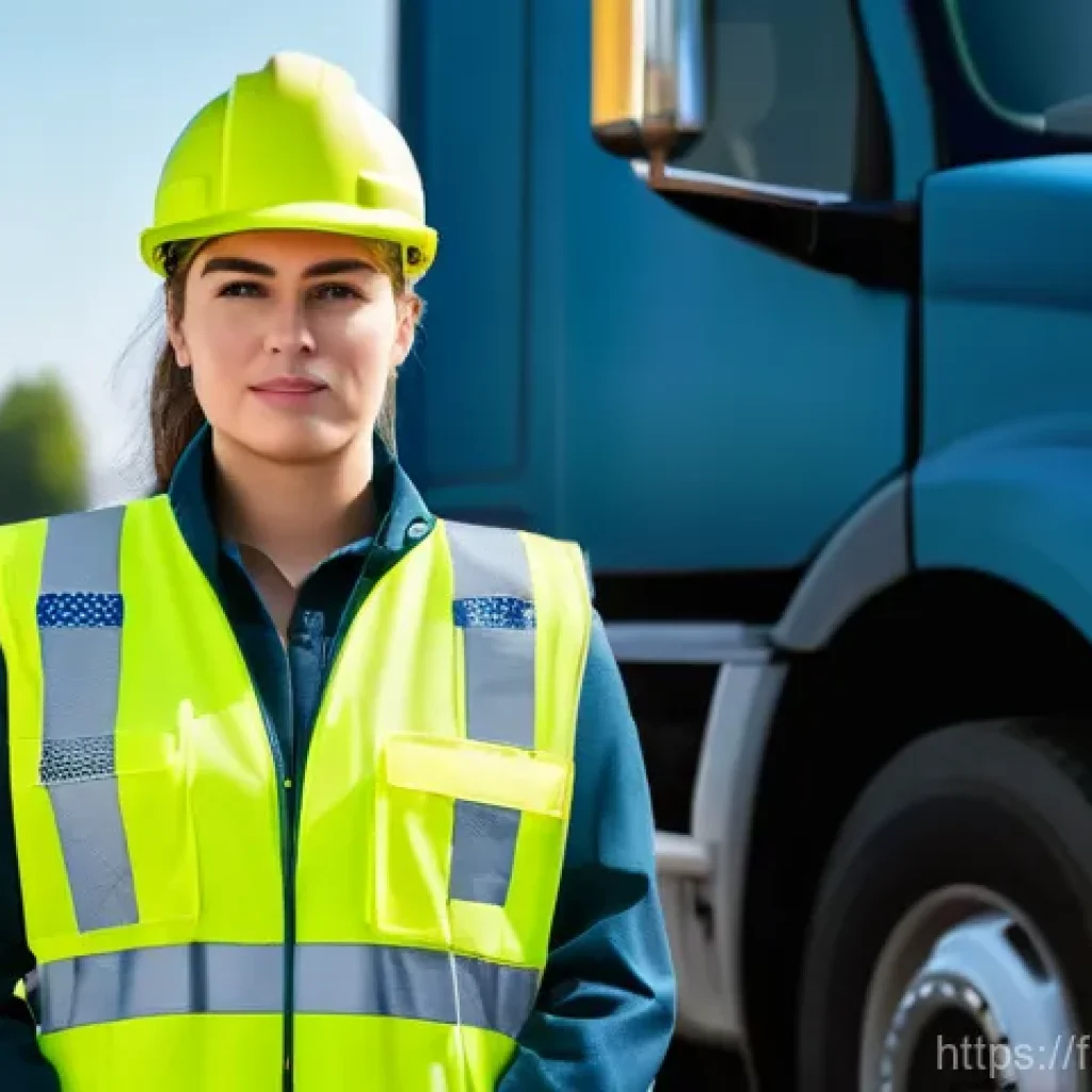 도로교통사 주요 자격 시험 비교 - **Prompt for Professional Entry (Permis C):**
"A professional truck driver, of ambiguous gender,...