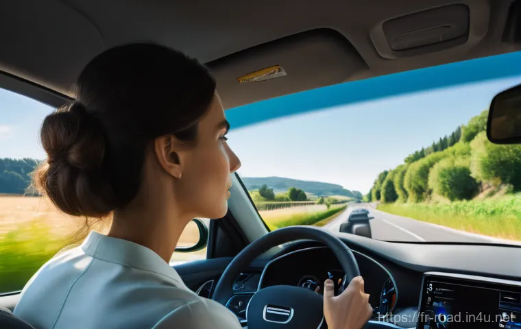 도로교통사 실무 과정에서의 실질적인 경험 - **Quiet Electric Car Charging Moment:** A serene scene featuring a sleek, modern electric car, prefe...